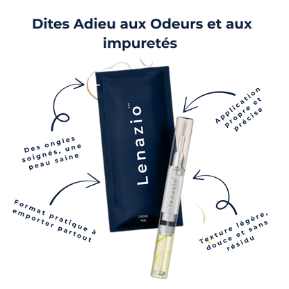 Stylo Ongles Lenazio™ | Soin purifiant & réparateur