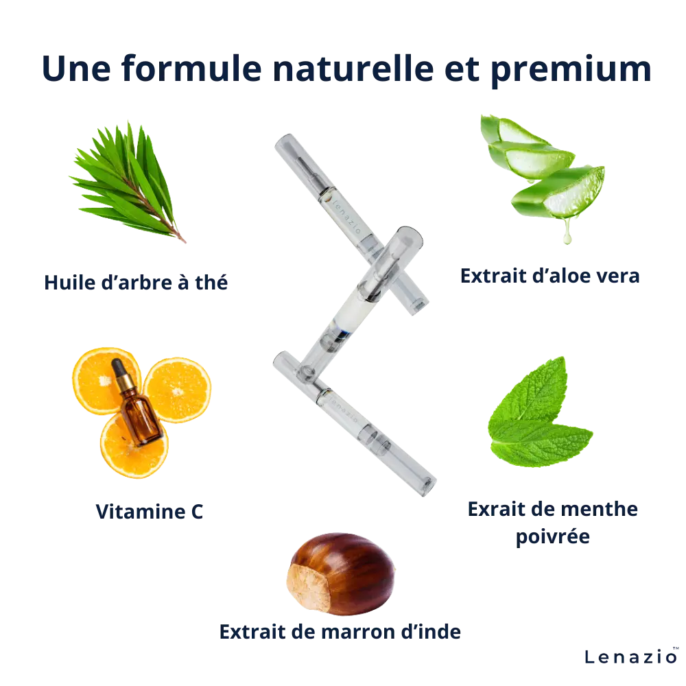 Stylo Ongles Lenazio™ | Soin purifiant & réparateur